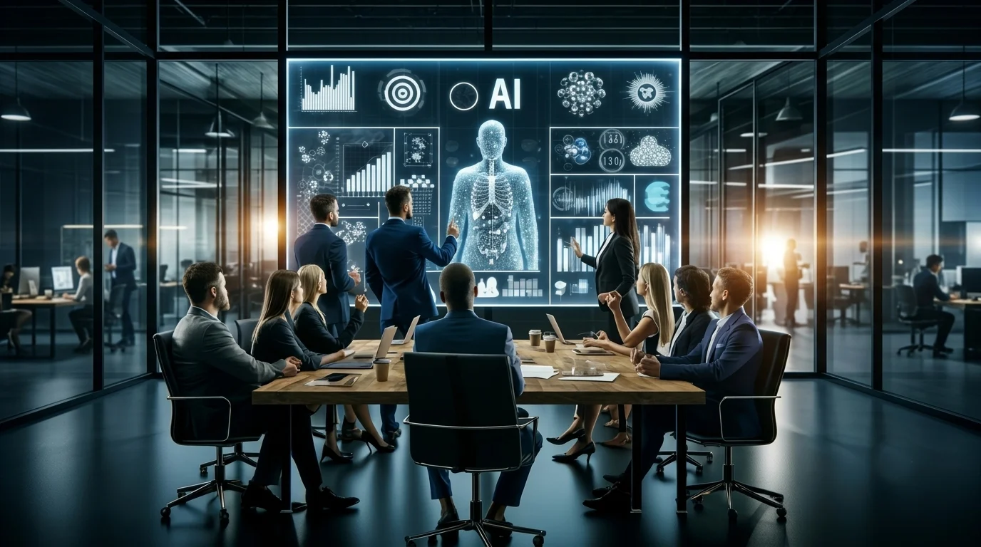 Specicon experts reviewing an AI model together